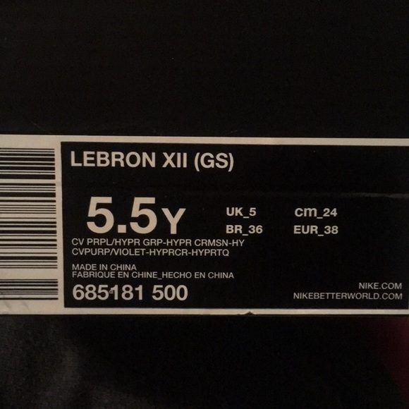 Lebron 12s - Picture 4 of 4